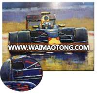 Famous classic racing car Painting For Art Decor Original Metal cool 3D Metal wall painting