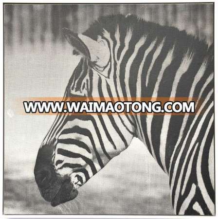 Baoxiang Black And White Animal Zebra Painting Canvas Oil Painting/Printed Decor Painting